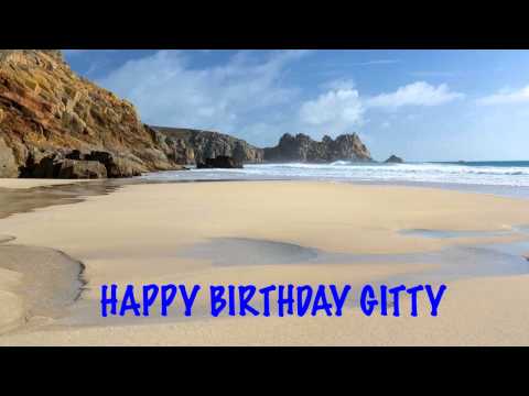 Gitty Birthday Beaches Playas