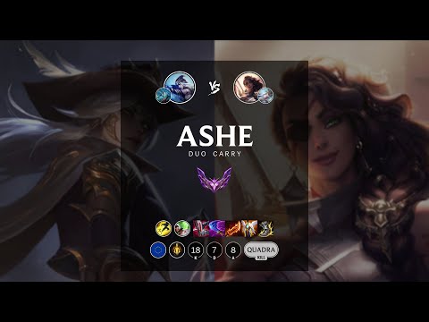 Ashe ADC vs Samira - EUW Master Patch 12.17