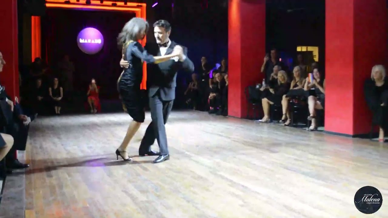 Natacha Poberaj & Carlos Rivarola en Milonga Malena "COMO NINGUNA"!!! 1/3