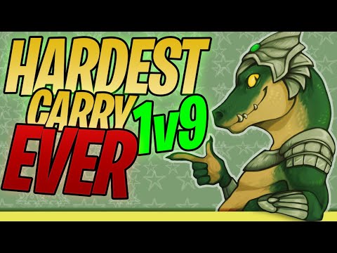 Renekton Longest & Hardest Carry Ever | 700 LP Challenger 1v9 Full Gameplay | League of Legends