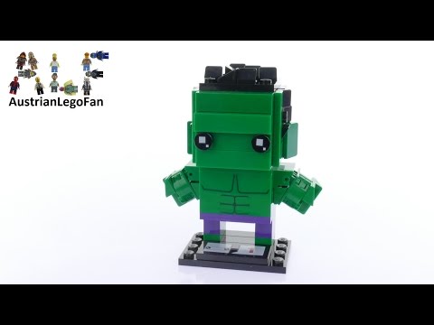Vidéo LEGO BrickHeadz 41592 : Hulk