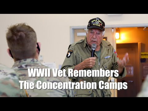 WWII veteran on witnessing Nazi concentration camps