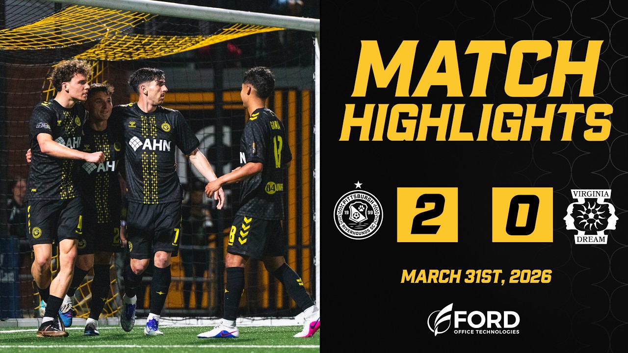 Pittsburgh Riverhounds vs Virginia Dream Highlights