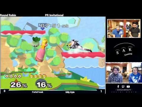 AZ PR RR Invitational Pools - ForteFreak (Sheik/Fox) vs Silly Kyle (Peach)