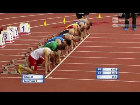 Campionati Europei Indoor Praga 2015 - Semifinale 60m Uomini - Michael Tumi