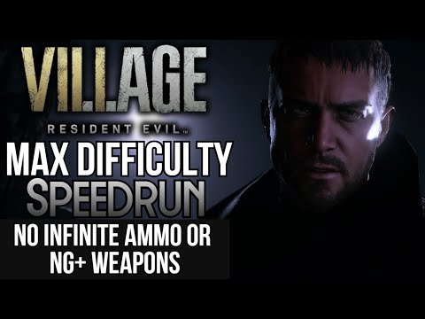 Resident Evil 8 Village || MAX DIFFICULTY || Speedrun (2:03:18)