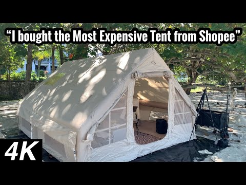 [4K] The Most Expensive Tent by the Beautiful Penang Beach