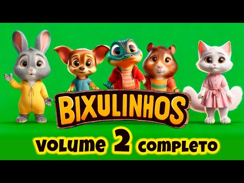 Bixulinhos Volume 2 Completo - Vídeos Infantis Educativos