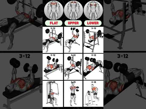 Top 9 Chest Workout to Maximize Chest Growth #workout #chestworkout