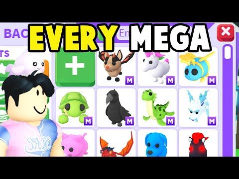 I Got EVERY MEGA PET in Adopt Me!