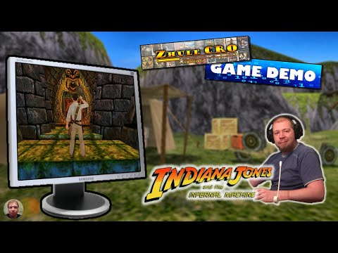 Indiana Jones and the Infernal Machine (1999) - Demo Gameplay  | 2160p60 |  No Commentary
