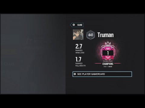 Number 1 CHAMPION in Shadow Legacy - Rainbow Six Siege Xbox