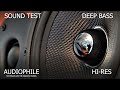 Deep Bass Sound Test Demo - Hires Music Collection 2022 - Audiophile