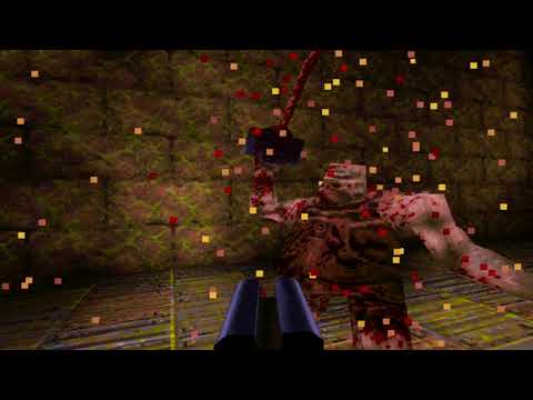 Amiga 600 Vampire 2 Gold 2.7 X12 Core test running Quake