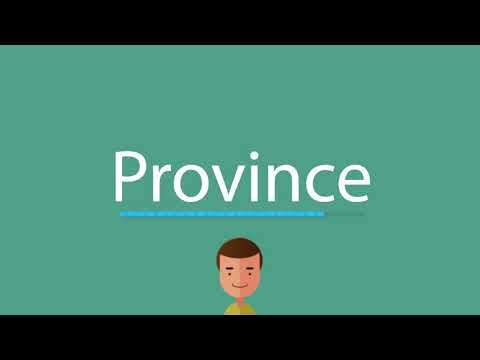 Province pronunciation