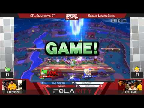CFLS74 - Poltergust (Yoshi) vs LeoHeart (Mewtwo) - LSF