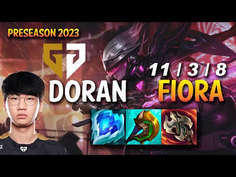 Gen Doran FIORA vs K'SANTE Top - KR Ranked