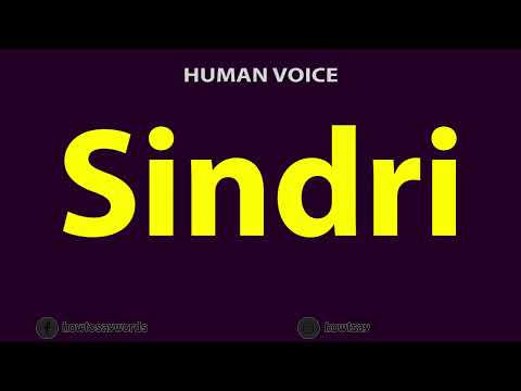 How To Pronounce Sindri
