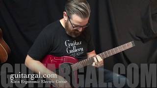 Video thumbnail for Steve Klein Ergonomic Electric Guitar at Guitar Gallery by Guitar Gallery
