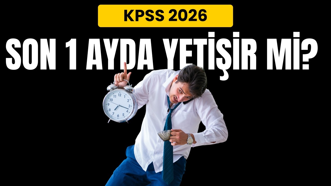 Sıfırdan Son 1 Ayda KPSS Yetişir Mi ? Nasıl Kazanılır ?