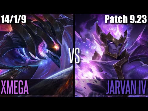 XMEGA KHA'ZIX vs JARVAN IV | NA Master | Patch 9.23