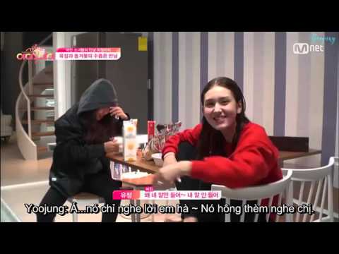 [MYJSubTeam] [Vietsub] Stand by I.O.I ep 1 Yoojung cut - It's moving!