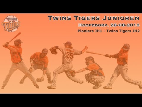Pioniers JH1 - Twins Tigers (Hoofddorp, 26-08-2018)
