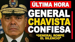 ¡NOTICIA EXCLUSIVA! General rompe el silencio ¿delata a Nicolás Maduro?