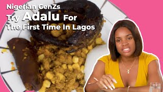 Nigerian GenZs Try Adalu For The First Time In Lagos.