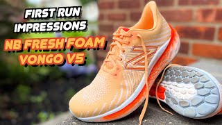 FIRST RUN IMPRESSIONS: NEW BALANCE VONGO V5