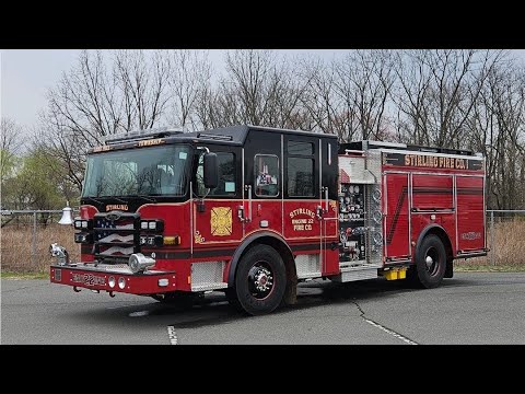 Stirling Fire Company No. 1 - 2023 Pierce Enforcer Pumper