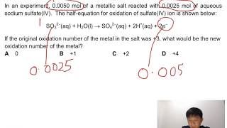 A Levels Chemistry Redox Reactions