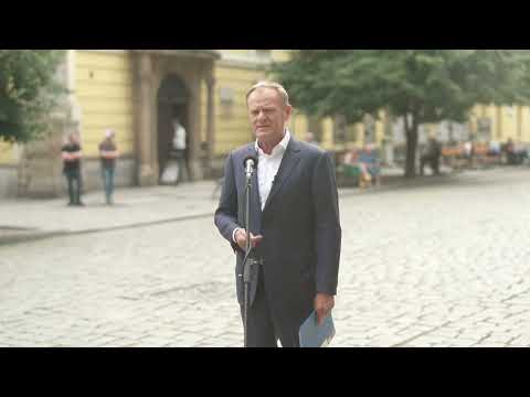 Donald Tusk: Pytanie TVN24 o CPK