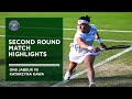 Ons Jabeur vs Katarzyna Kawa | Match Highlights | Wimbledon 2022