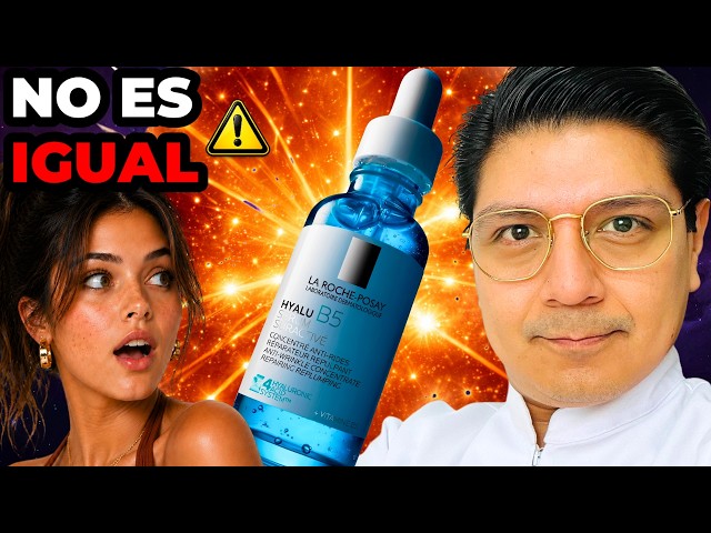 Vídeo relacionado con La Roche-Posay Hyalu B5 Suractivated, Sérum antiedad concentrado, Efecto Revitalizante, Repara y Rellena en 1h, 4 Tipos de Ácido Hialurónico, Vitamina B5 y derivado de Centella Asiática, 30 ml