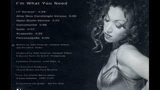 CHANTE&#39;  MOORE      I&#39;m What You Need      R&amp;B