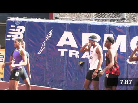 Boys 60m Hurdles Heat 3 - New Balance Nationals Indoor 2013