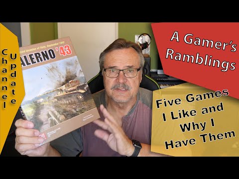 Five Games I like and Why I Purchased Them