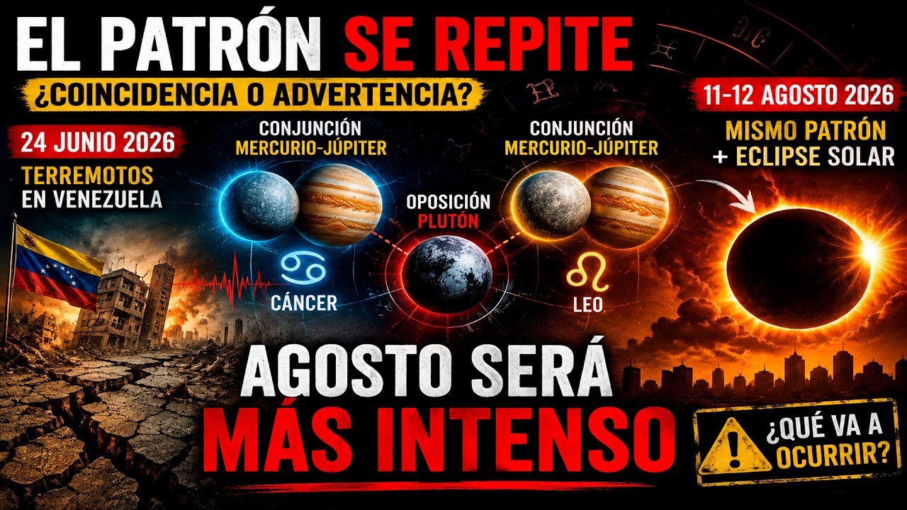 LA SINIESTRA PREDICCIÓN ASTROLÓGICA EL 11-12 DE AGOSTO DE 2026 DURANTE EL ECLIPSE DE SOL