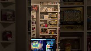 Gaming and enjoying the view ❤️🤓 #aura #pokemon #pokemoncards #tcg #hearthstone #gaming #gamingroom