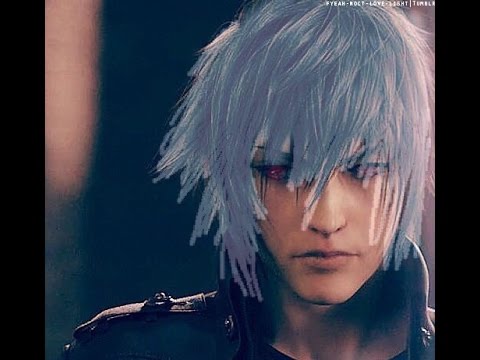 Final Fantasy XV Royal arms white hair form Noctis