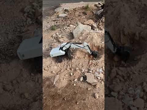 rc liebherr excavator restoration