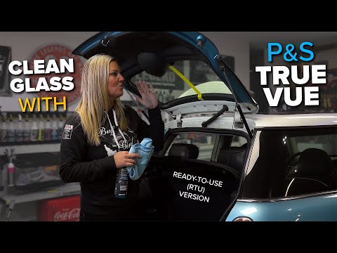 Glass Cleaning with Sydni using P&S True Vue!