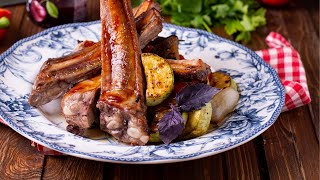 Costelinha de Porco na Panela de Presso - Costelinha de Porco Assada no Forno