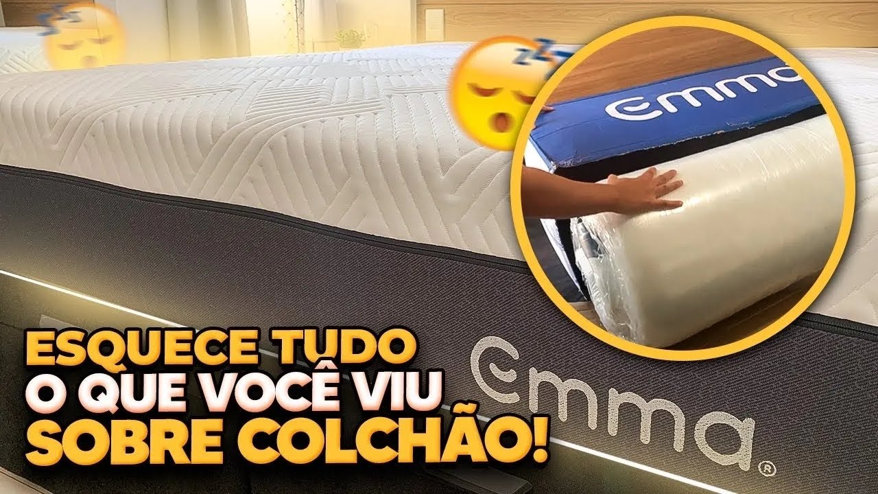 TESTAMOS o Colchão Emma PREMIUM HYBRID! Colchão de molas ensacadas EMMA embalado À VÁCUO! 🛏️ 💤