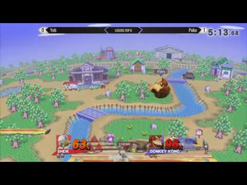 CSB 35 - Yoh (Sheik) vs Poke (Luigi) - SSB4 LT8