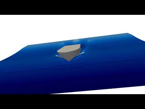 Planning vessel in irregular head waves