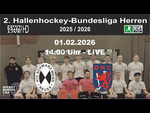 01.02.2026 - 2. Hallenhockey Bundesliga Herren - SWN vs. DHC - Livestream