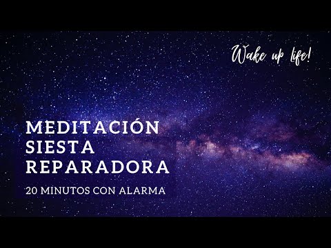 20 Minutos de Siesta Reparadora - Meditación guiada con alarma