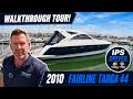 Fairline Targa 44 Full Yacht Tour Volvo Penta IPS500 Drives Effortless Handling Performance